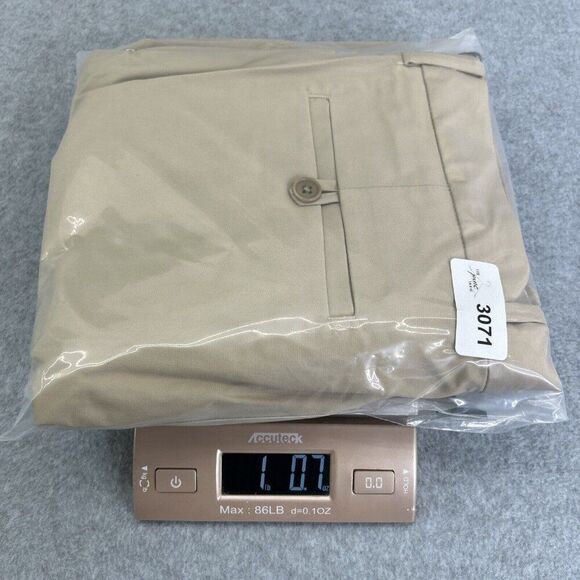 Men's RLX Ralph Lauren Golf Pants Khaki Tan 34 x 32 Performance Straight Leg - Picture 11 of 12